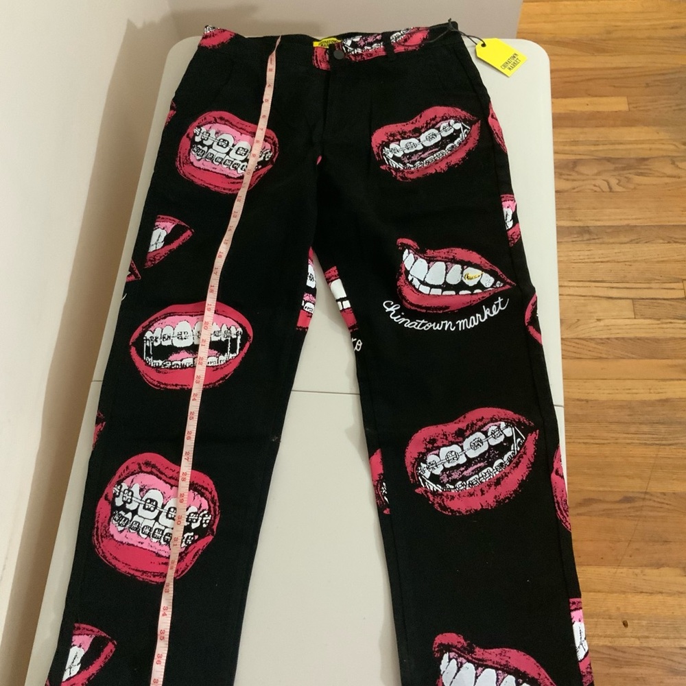 Chinatown Market Pants Braces size 34 Black